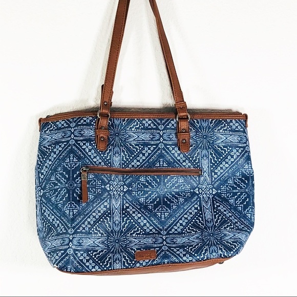 🔥SALE🔥 The Sak blue Pacifica medium tote Pacific Palisades - Picture 4 of 9